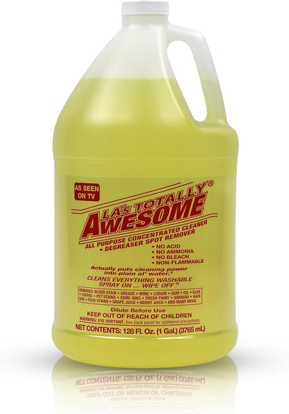 La's Totally Awesome All Purpose Cleaner Combo – 24oz Spray + 128oz Refill – Heavy Duty Degreaser & Multipurpose Cleaner for Home, Kitchen, Bathroom, Floors & More