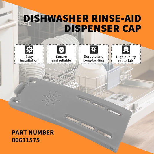 00611575 Dishwasher Rinse-Aid Dispenser Cap Fit for Bosch Dishwasher Replacement Part