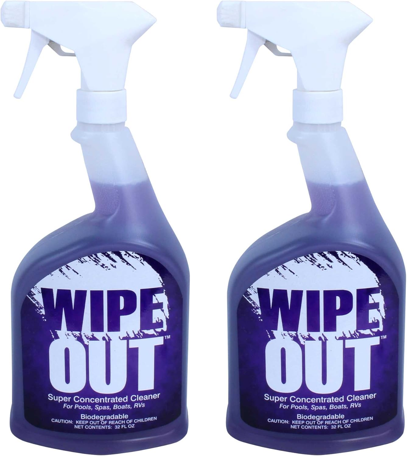 Wipeout Wipe Out 6012 All Purpose Surface Cleaner for Swimming Pools, 1-Quart