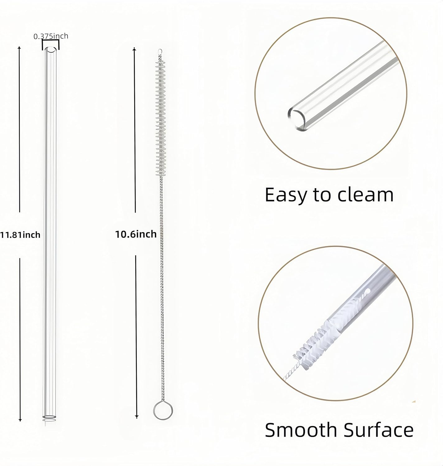 Replacement Straws Compatible with Stanley 40 oz 30 oz Cup Tumbler,Reusable,Clear,Silicone Straw Caps,Cleaning Brush,17 Pack Straw Set,for Stanley Cup Accessories,Long Mugs,drinking glass(Purple)