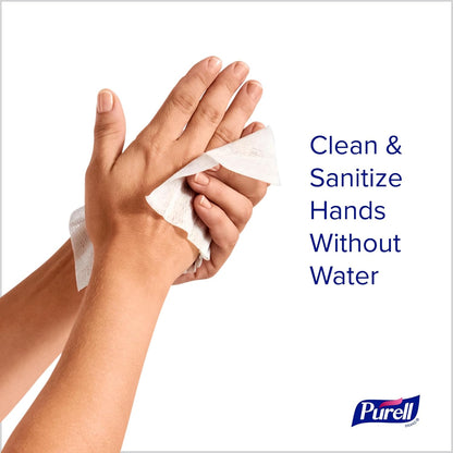 Purell Hand Sanitizing Wipes, Alcohol Formula, Fragrance Free, 300 Count Individually Wrapped Hand Wipes - 9020-06-EC
