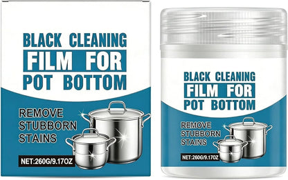 Strong Stain Remover Paste for Pot Bottom, Powerful and Effective Kitchen Cleaner for Burnt Cookware, Oil Stain Remover, Multipurpose Cooktop & Cookware Polish for Effortless Restoration, 120g