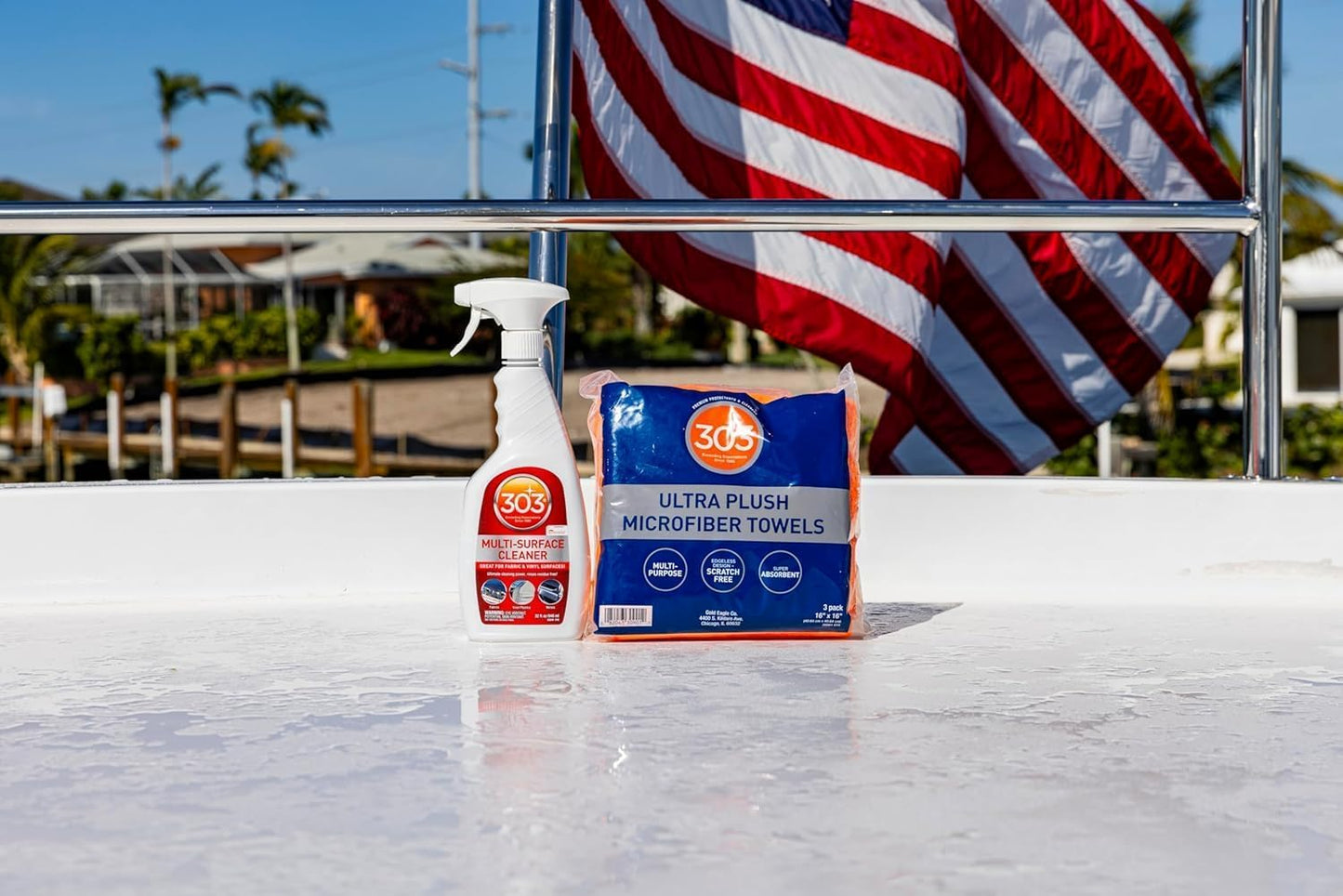 303 Multi-Surface Cleaner - Safely Cleans All Water Safe Surfaces - Ultimate Cleaning Power - Rinses Residue Free - Recommended By Sunbrella, 16 fl. oz. (30445CSR) Packaging May Vary