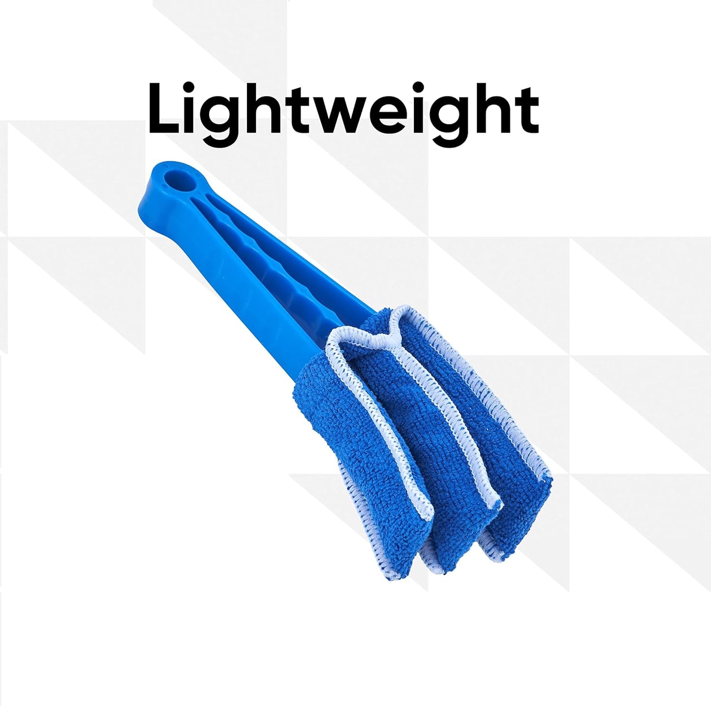 Blind Cleaner Duster Tool, Fan Blade Cleaner, Air Duct Cleaning Tools, Blue Window Blinds Cleaner with Microfiber Sleeve for Fans, Window Blinds, Vents, Shutters…(2 Pack -Superio)