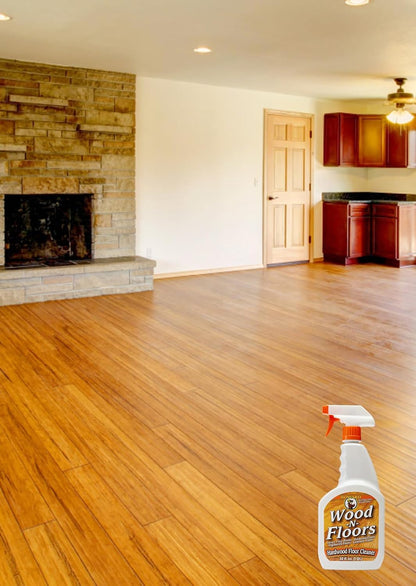 HOWARD Products Wood-N-Floors Hardwood Floor Cleaner for Hardwood, Laminate, and Engineered Surfaces, Wood Floor Cleaner Spray for Luxury Vinyl Plank LVP