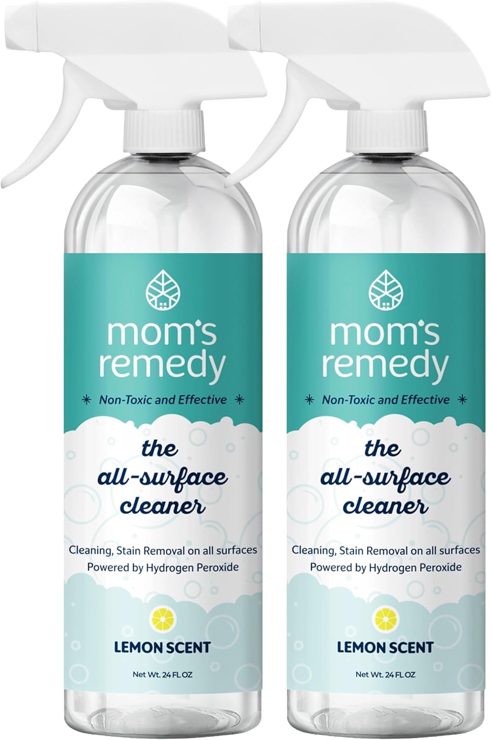 MOMREMEDY Hydrogen Peroxide All Purpose Cleaning Spray | Multipurpose Home Cleaner | Fabric and Laundry Stain Remover | All Surface Kitchen and Bathroom | Non Toxic