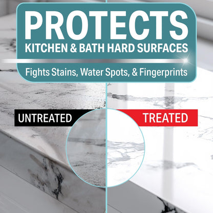 Ceramic Coating Spray for Stainless Steel Appliances — 16 oz Home Ceramic Coating with Microfiber Towel, Hydrophobic Protector Repels Water Spots & Fingerprints, Kitchen & Bathroom Surfaces, USA Made