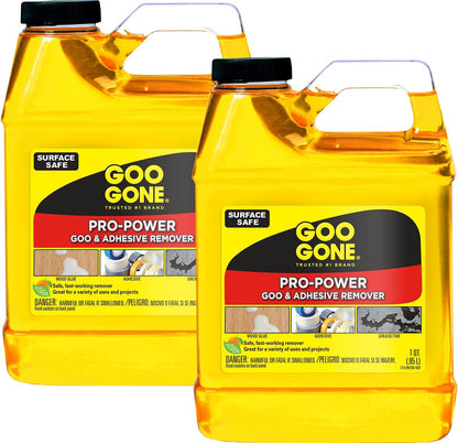 Goo Gone Pro-Power - Professional Strength Adhesive Remover - 32 Fl. Oz. Jug