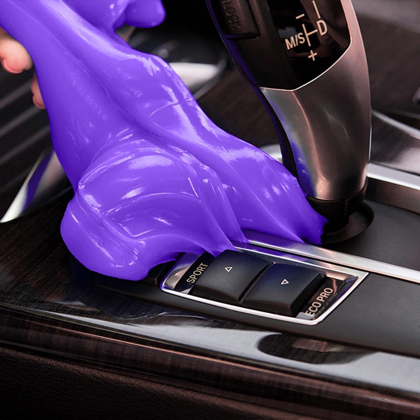 PULIDIKI Car Cleaning Gel Cleaning Putty Car Interior Cleaner Car Detailing Kit Car Cleaning Slime Car Cleaning Supplies Car Accessories Gifts for Men Women Purple