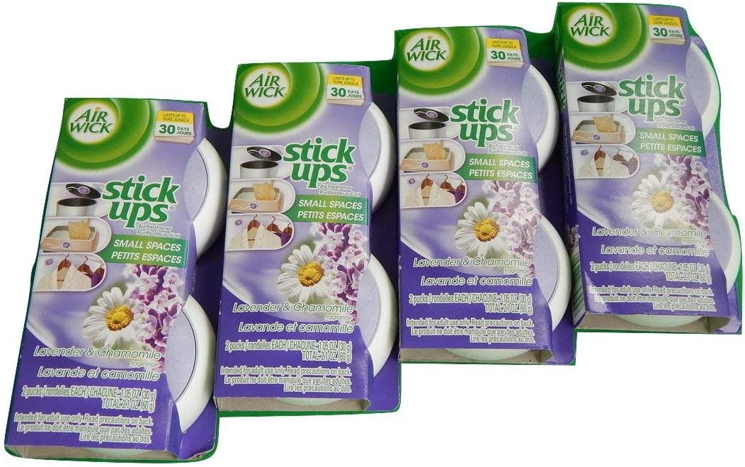 Air Wick Stick Ups Air Freshener, Sparkling Citrus, 2 ct (Pack of 2)