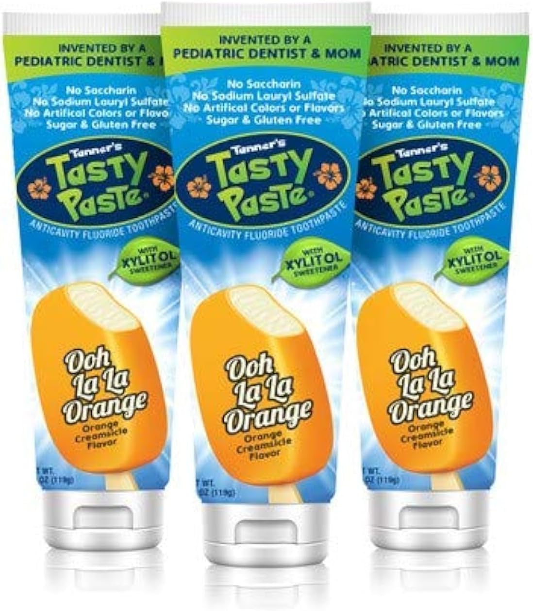 Tanner's Tasty Paste Cha Cha Chocolate Anti-Cavity Fluoride Toothpaste 4.2 oz.