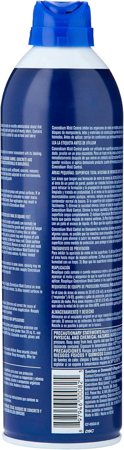Concrobium Mold Control, 32 oz Spray – Eliminates & Prevents Mold – EPA-Registered, Bleach-Free, Odorless, VOC-Free
