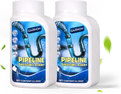 Pipeline Dredging Agent, Powerful Drain Cleaner Agent, Kitchen Unblocker, Sink and Drain Cleaner Powder for Kitchen Toilet Pipeline Quick Cleaning Tool