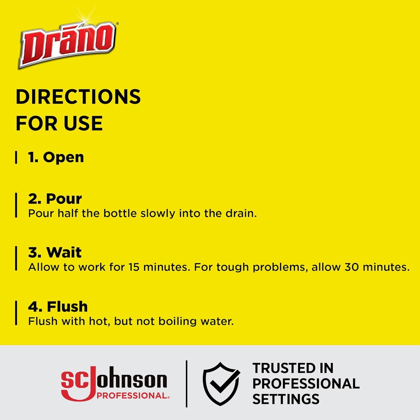 Drano Liquid Clog Remover, Regular Formula - 32 oz - 2 pk