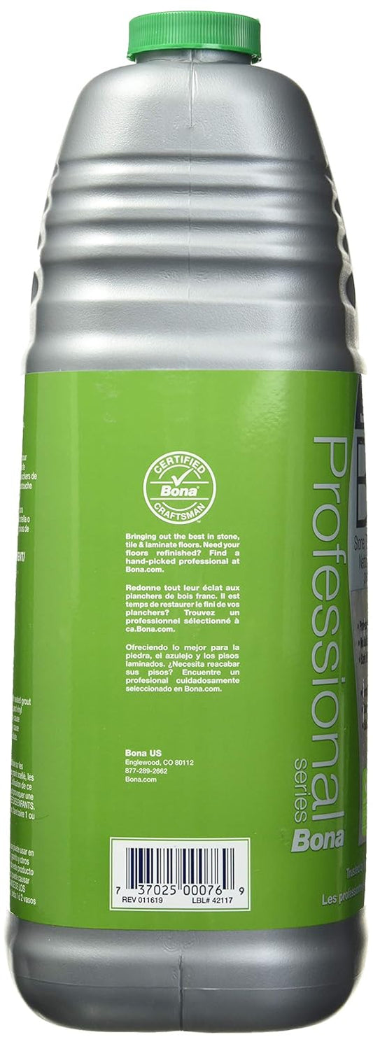 Bona Professional Laminate Pro Series Wm700018175 Stone, Tile Cleaner Ready to Use, 1-Gallon Refill