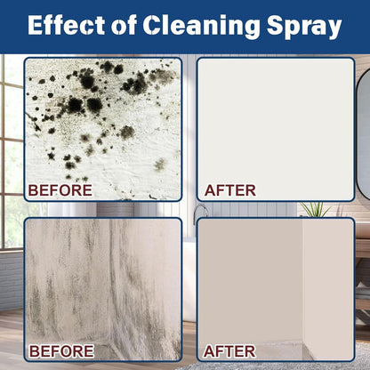 Highly Effective Removal Spray, 8.4 Fl.Oz Wall Cleaner Spray, Dust and Stain Remover Multi-Surface Cleaning Solution for Bathrooms Kitchens Wood Tile(1Pcs)