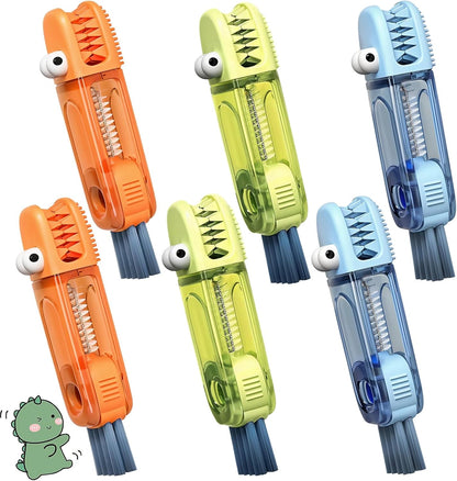 3 in 1 Cup Lid Cleaning Brush, Multifunctional Gap Cleaning Brush, Home Kitchen Crevice Brush, Portable Bottle Cleaner Brush for Cleaning Tight Spaces, Bottle Gaps, Travel Mug Caps(3 PCS)