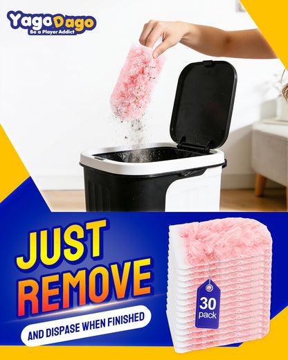 20 Count Duster Refill Compatible with Swiffer Hand Duster, Lavender Flavor Disposable Heavy Duty Duster Refills, Dusters Refills for Cleaning, Blinds & Ceiling Fan (Handle is Not Included)