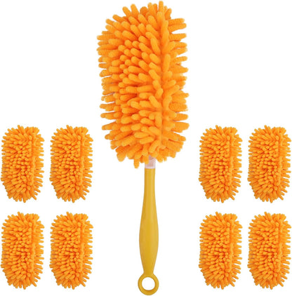 Redones Dusters for Swiffer - Reusable Duster Refill Compatible with Swiffer Hand Duster, 360 Heavy Duty Dusters Refills 4 Pack(Handle is Not Included)