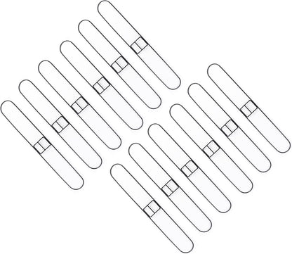 Matthew Cleaning 24'' Industrial Strength Cotton Dust Mop Refill Washable Replacement Heads for Residential & Commercial Use Fit Standard Dust Mop Frames, Hardwood, Laminate, Concrete Floors 3 Pack