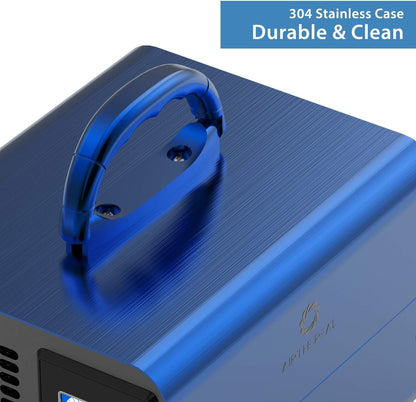Airthereal MA10K-PRO SMART WiFi Ozone Generator - High Ozone Output Capacity Ozonator- Odor Remover, Deodorizer, Sterilizer - Adjustable Output and Timer Settings for Any Size Room - Black