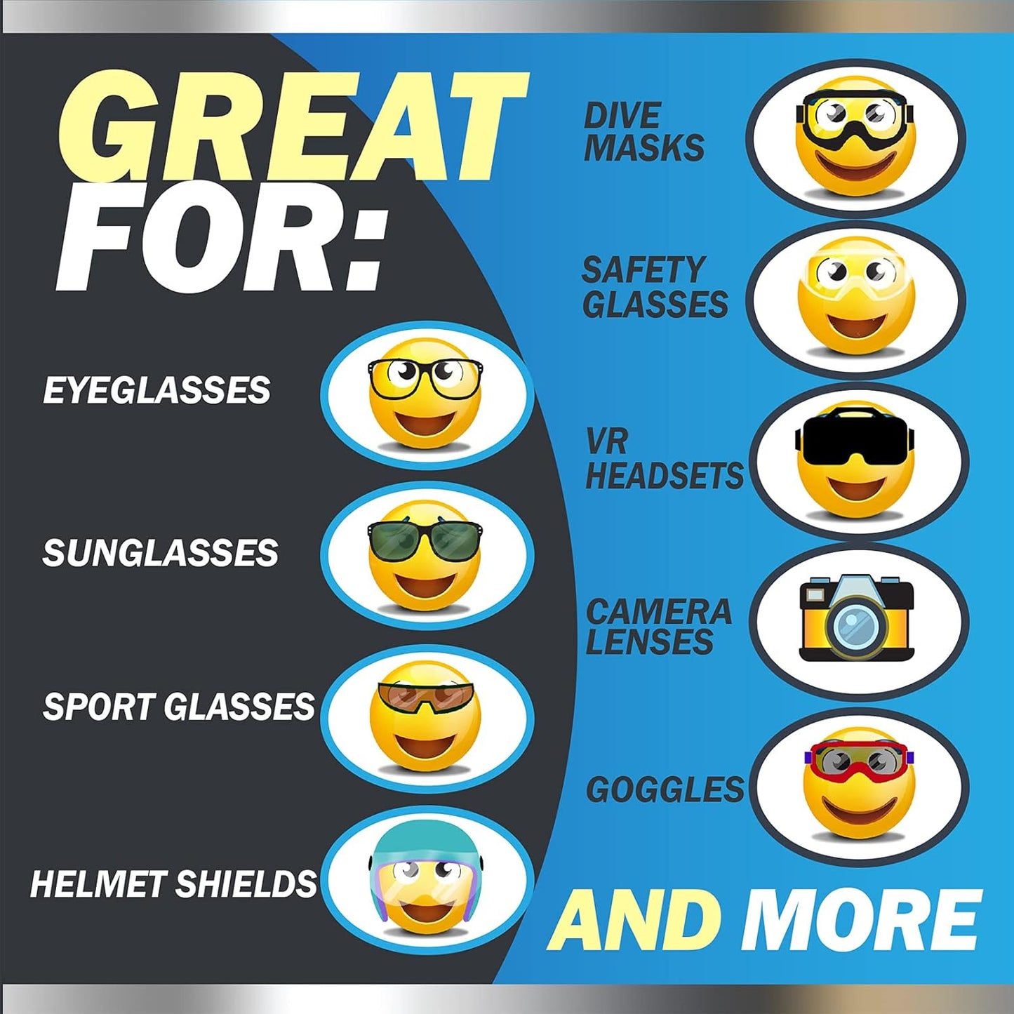 Fog Free Plus Anti-Fog Spray for Glasses - Lens Cleaner and Defogger - Effective on All Lenses and Anti-Reflective Coatings - Prevents Fog on Eyeglasses, Sunglasses, AR Coatings - 1 oz. (29.5 mL)