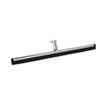 Rubbermaid Commercial Products Heavy-Duty Floor Dual Squeegee Black for Warehouses/Concrete/Car Garage/Basement Floor