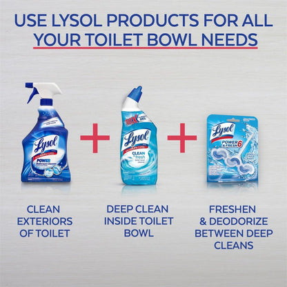 Lysol Cling Gel Toilet Bowl Cleaner, Country Scent, 24 Ounce (Pack of 3)