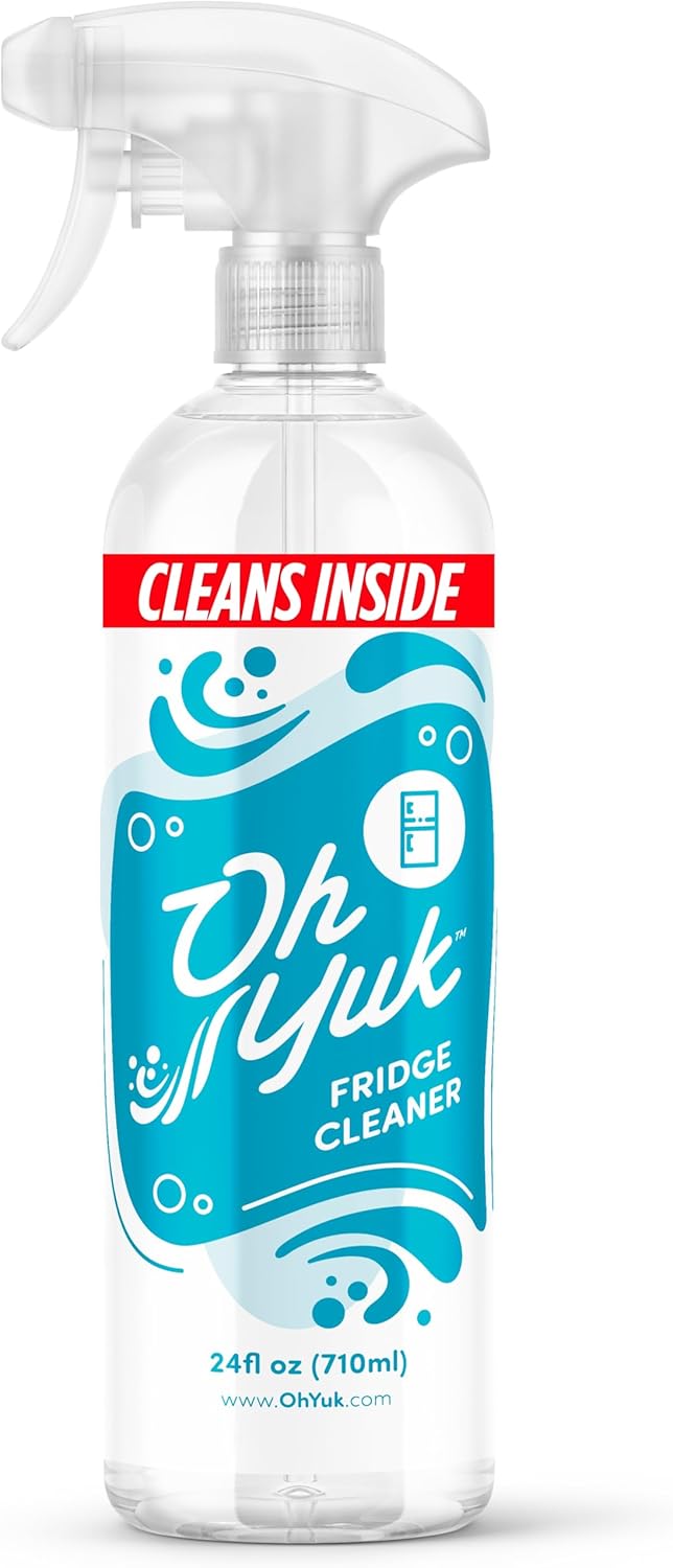 Oh Yuk Dishwasher Cleaner, Descaler, And Deodorizer – Removes Grease, Odors, And Buildup – Natural Orange Scent – Septic Safe Formula For A Fresh Dishwasher – Deep Cleans All Machine Models – 16 Fl oz