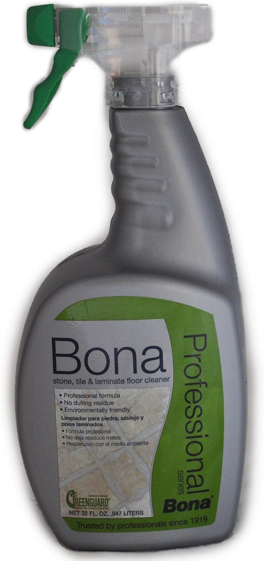 Bona Professional Series Stone, Tile & Laminate Floor Cleaner in 32 oz Spray Bottle