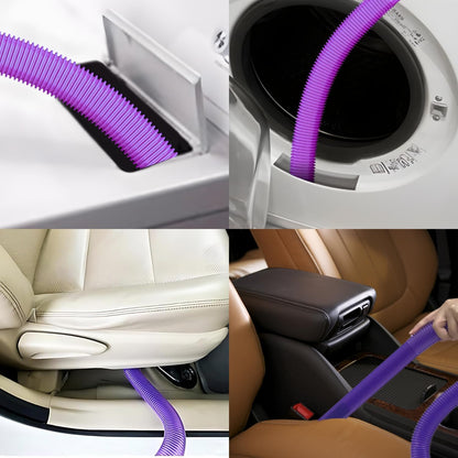 For Shark Navigator, Rotator & Rocket Vacuums: Flexible Crevice Tool for Hard to Reach Places, Dryer Vent Vacuum Attachment (Replacement Attachment Kit)
