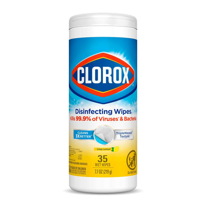 Clorox Disinfecting Wipes ea, White, Citrus Blend, 35 Count, 9.1 Ounce (Pack of 1), (01594)