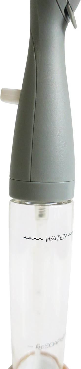 Full Circle FOMO Foam Soap Dispensing Dish Brush, 1 EA, Grey