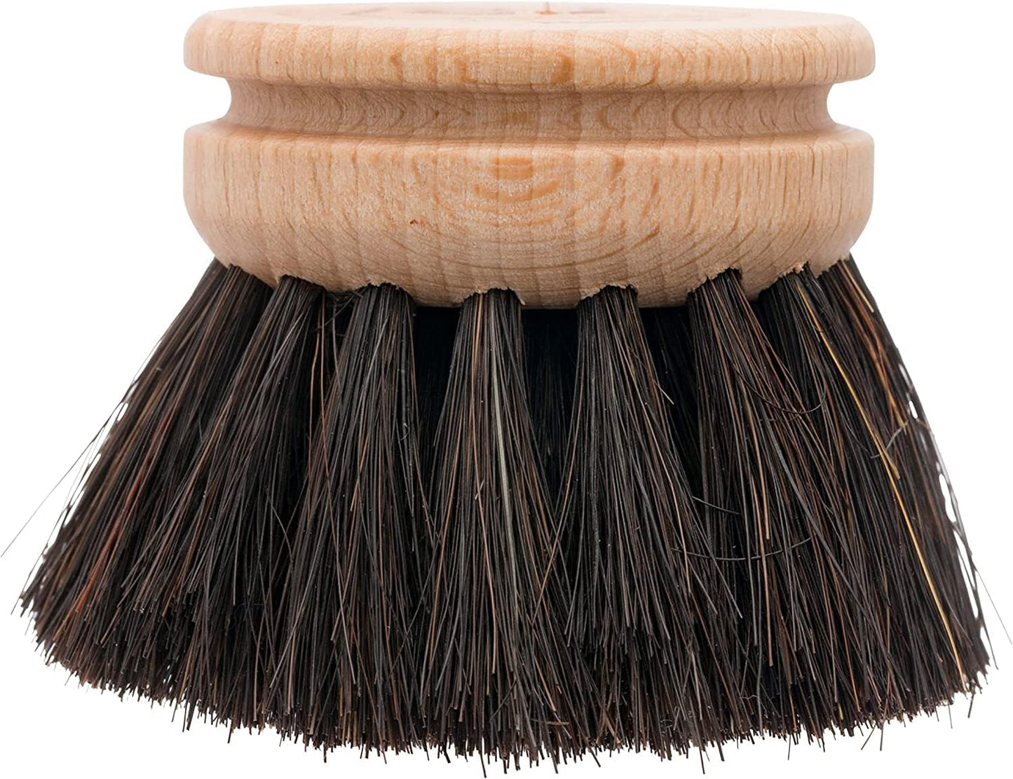 REDECKER Replacement Head for Dish Brush, 1-5/8-inch, Set of 2, 100% Natural Tampico Fiber and Untreated Beechwood, Made in Germany - Natural Dish Brush Replacement Heads