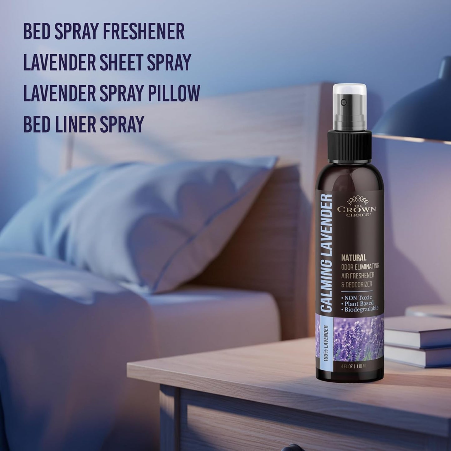 Non-Toxic Odor Eliminator,Natural Cedar Air Freshener Spray for Clothes Storage & Moth Repellent,Closet & Couch Deodorizer,Long Lasting Bathroom & Toilet Freshener, Safe for Kids & Pets-4 oz Pack of 1