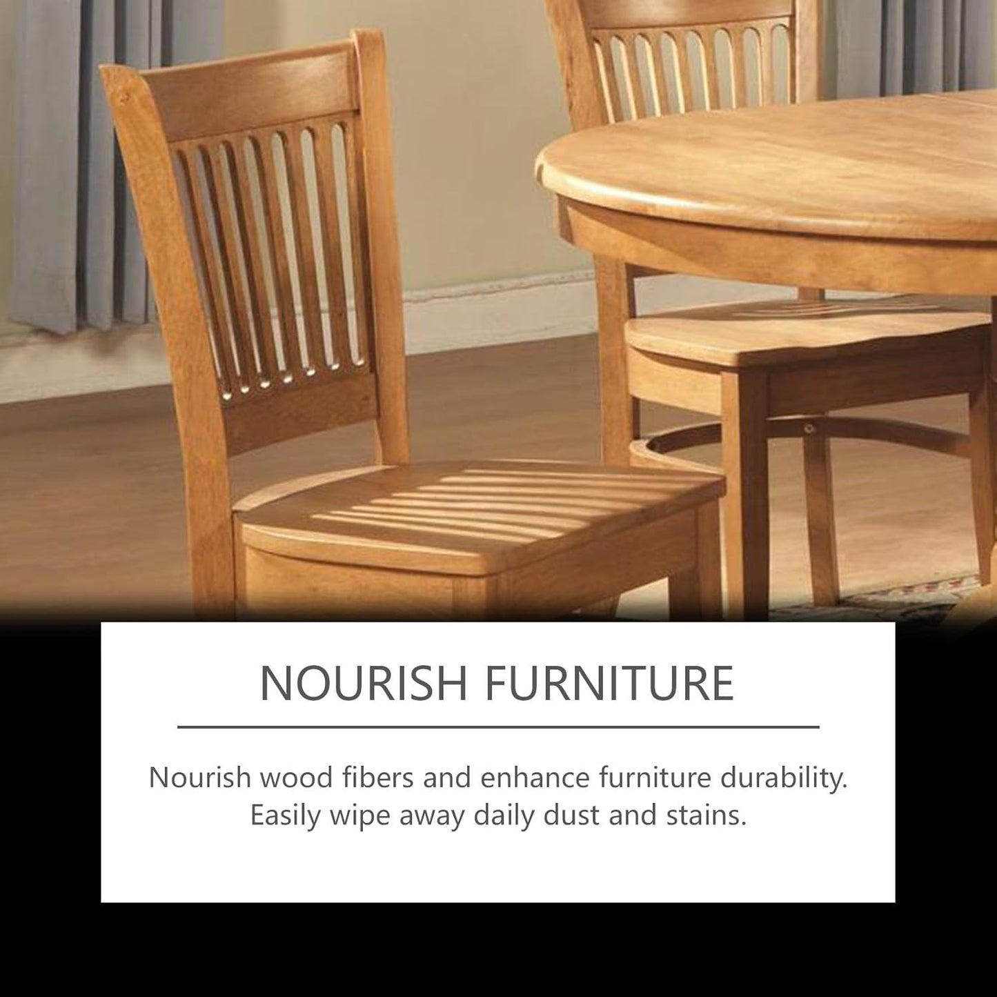 Beeswax Gleam Furniture Polish, Wood Furniture Renovation, Cleans, Polishes & Restores Shine, Waterproof, Natural Beeswax For Chairs, Cabinets, Tables Etc Wooden Furnitures(2PC)