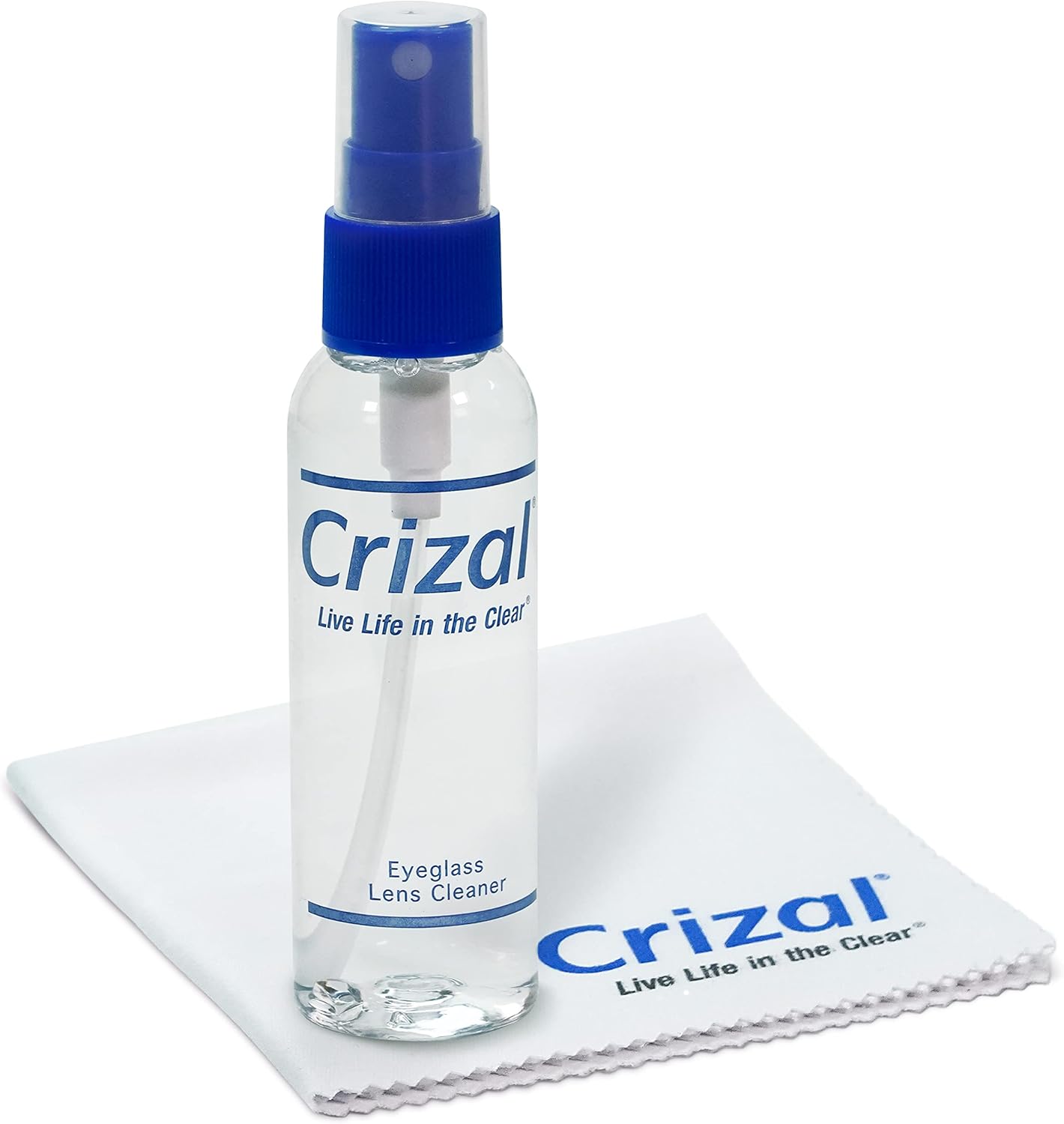 Crizal Eyeglass Lens Cleaning Solution – 4 Pack – Safe for AR-Coated Lenses – Designed & Tested by The AR Coating Experts