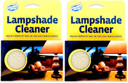 Sparkle Plenty Lampshade Cleaner - Dry Magic Dust Sponge for Lamp Shade - Dry Dusting Sponge Scrub for Fabric & Window Blinds - Effortless Duster Upholstery Cleaner for Furniture & 101 Surfaces
