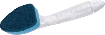 Scotch-Brite Non-Scratch Dishwand Kit, Includes 1 Wand & 8 Refill Pads, Keep Hands Out of the Mess, Blue