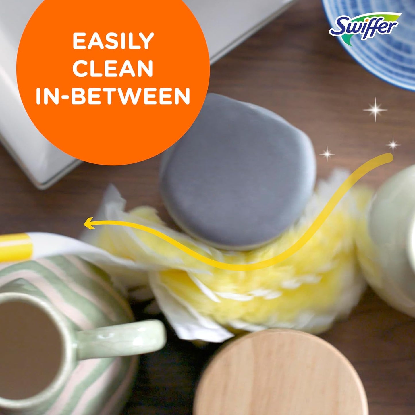 Swiffer Dusters Heavy Duty Multi-Surface Duster Refills for Cleaning, Unscented, 11 Count