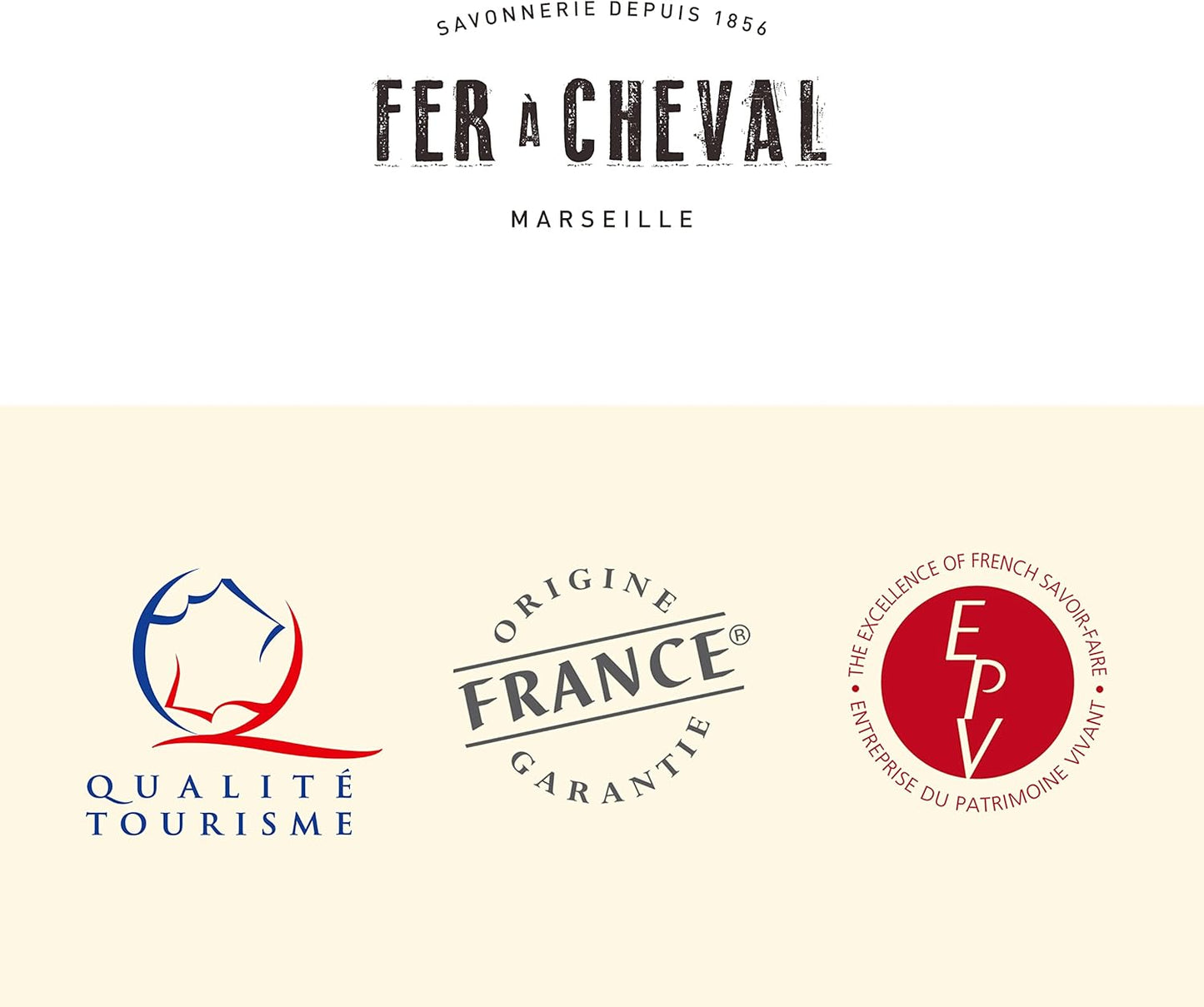 Fer à Cheval Marseille Dishwashing Soap, Olive Oil Based, Made in France - Liquid Dishwashing Soap, 500 ml/16.9 fl oz