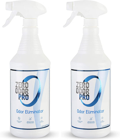 Zero Odor Pro Commercial Strength Odor Eliminator, Room Deodorizer and Air Freshener, Trigger Spray, 32 oz