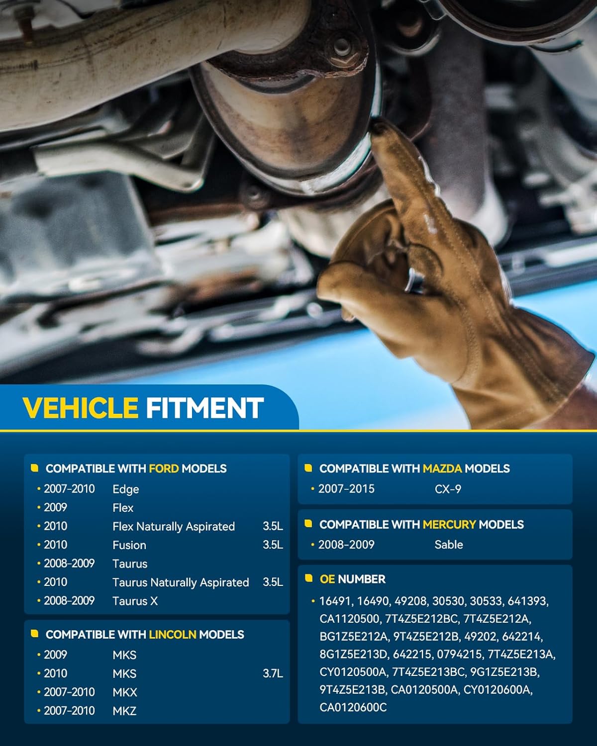 PHILTOP Left and Right Catalytic Converter Replacement For 2005-2010 300 2.7/3.5L V6 RWD, 2006-2010 Charger 2.7/3.5L V6 RWD, 2005-2008 Magnum 2.7/3.5L V6 RWD Replace 55434, 55433 (EPA Compliant) - Colors A