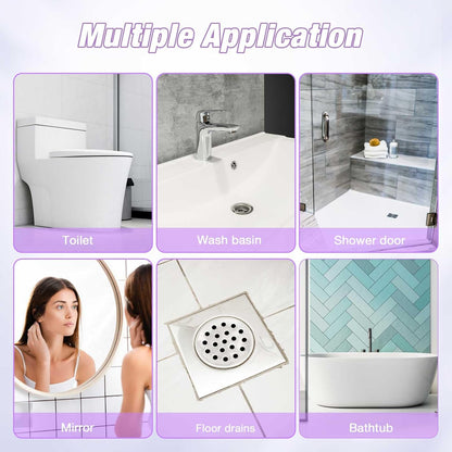 Toilet Cleaner Refill Pads 72ct Disposable Scrubber Refill Fresh Bowl Pads for Bathroom, Lemon Scent