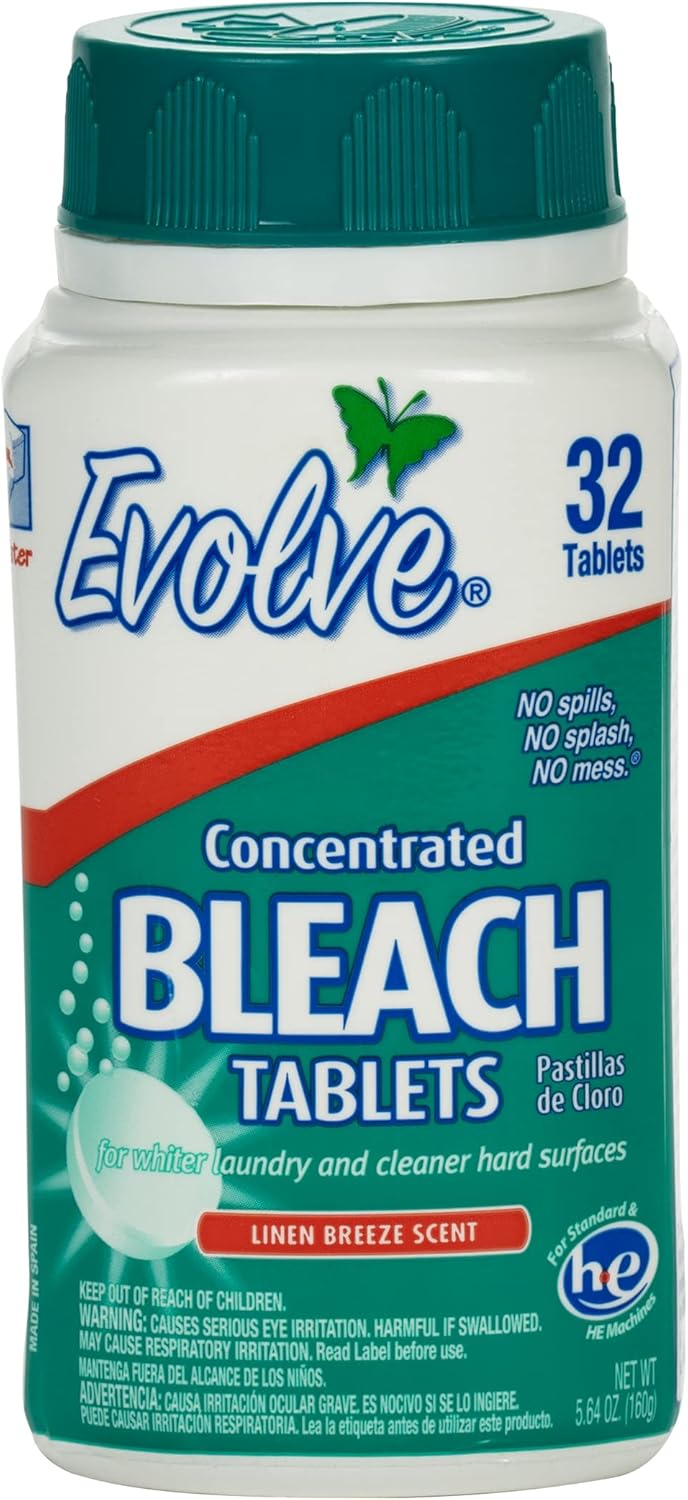 Evolve Concentrated Bleach Tablet 32 ct Summer Lavender (1 pack)