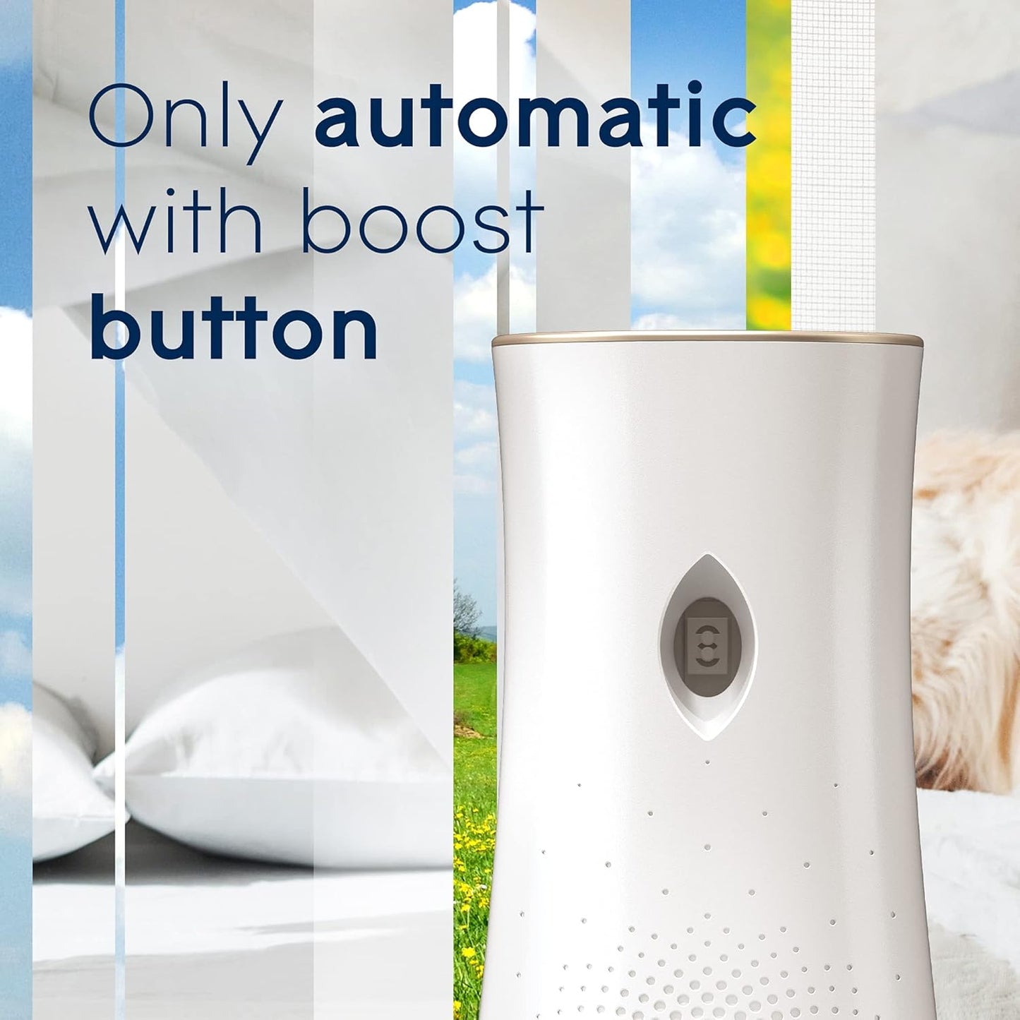Glade Automatic Spray Refill, Pet Fresh Scent, Scented Air Freshener for Home and Bathroom, 6.2 Oz, 2 Count