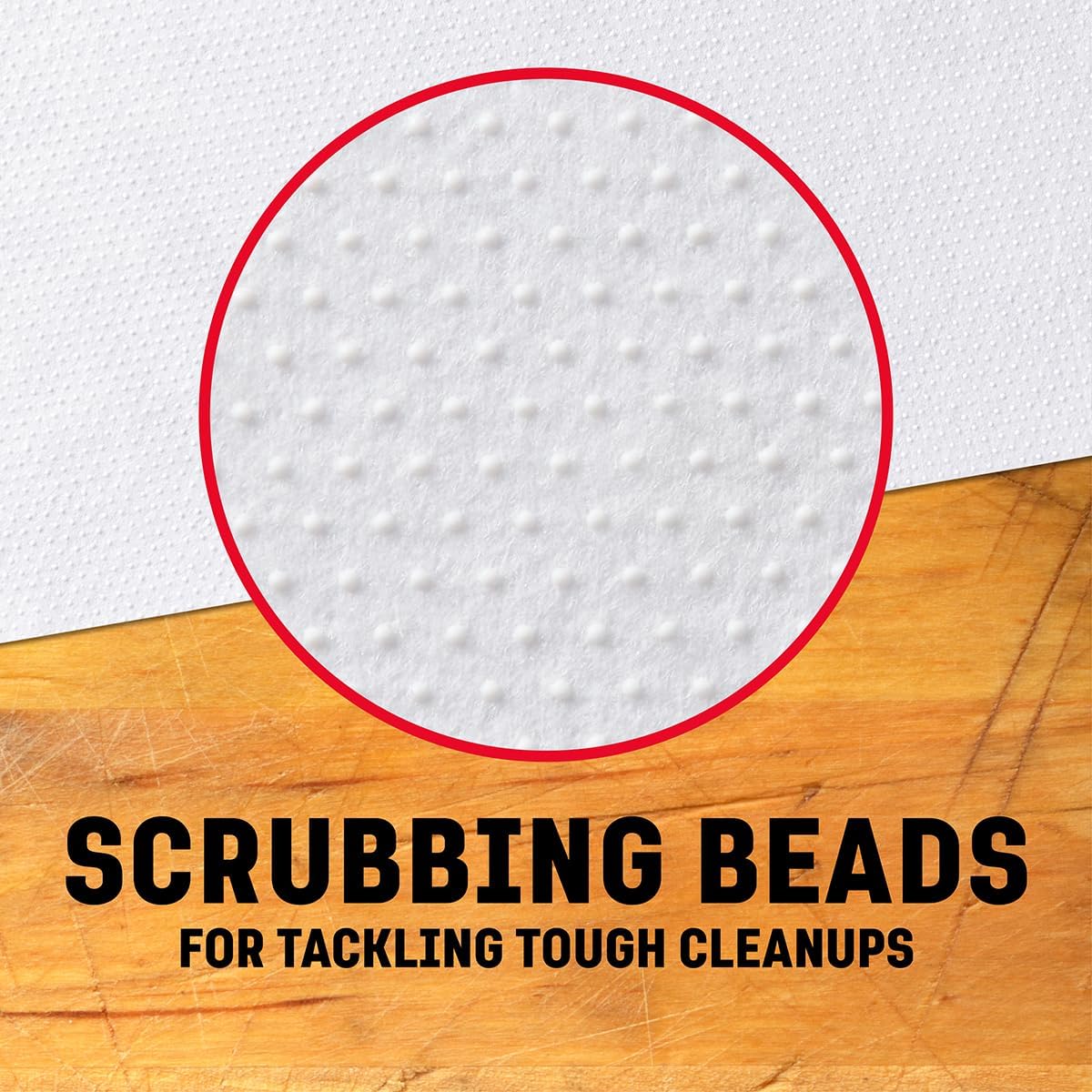 Venom Steel Workshop Wipes with Scrubbing Beads, for Grease, Grime, Oil, Paint and Caulk, Safe on Hands, Tools, and Non Porous Surfaces, Light Citrus Scent, 8" x 12" Cloths, 60 Wipes