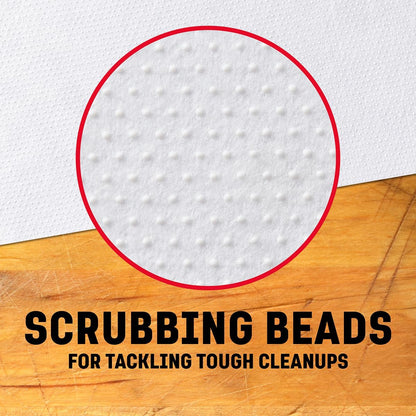Venom Steel Workshop Wipes with Scrubbing Beads, for Grease, Grime, Oil, Paint and Caulk, Safe on Hands, Tools, and Non Porous Surfaces, Light Citrus Scent, 8" x 12" Cloths, 60 Wipes