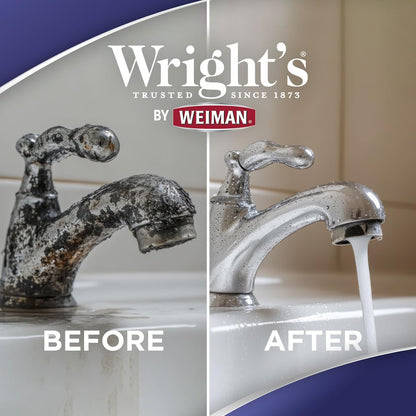 Wright's Silver Cleaner and Polish - 7 Ounce - Ammonia Free - Use on Silver, Jewelry, Antique Silver, Gold, Brass, Copper and Aluminum