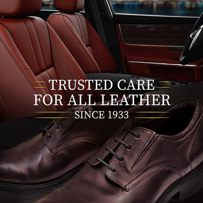 Lexol All Leather Conditioner for Car Seats and Interiors, Couches and Furniture, Shoes and Boots, Bags and Jackets, Baseball Gloves and Horse Saddles, and More, 16.9 oz Bottle (Step 2 of 2)